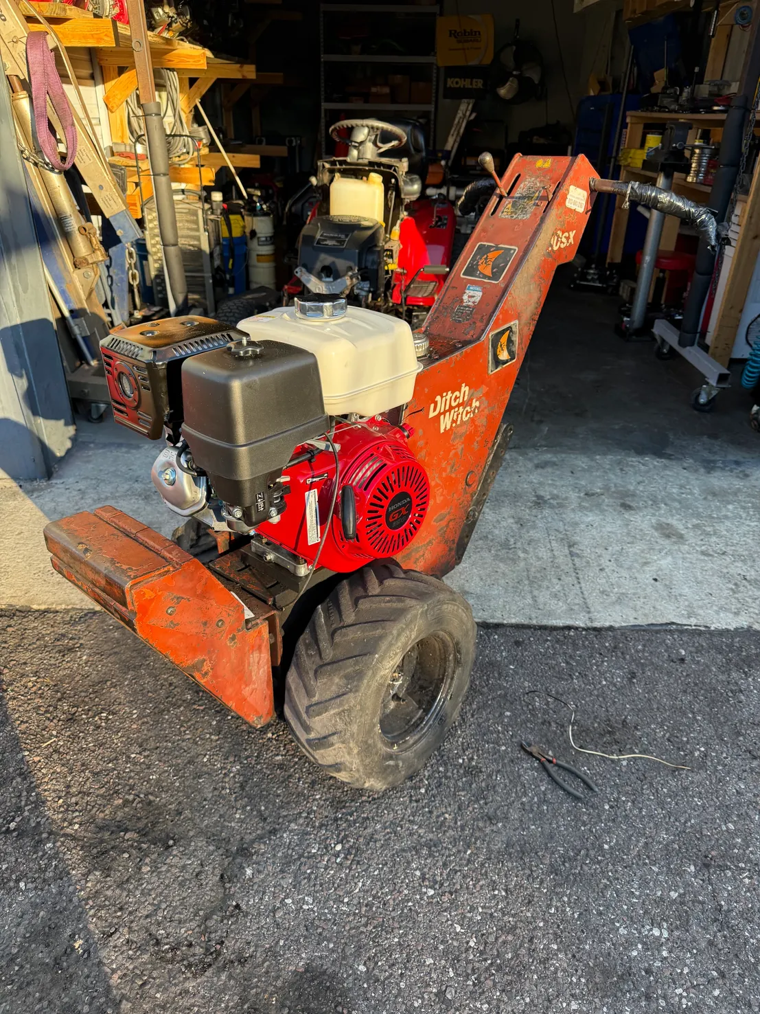 Ditch Witch trencher service